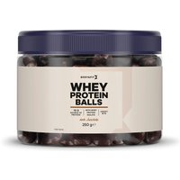 Body&Fit eiwitballetjes met whey-eiwit, pure chocolade, 250 g