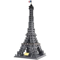 WANGE Eiffel Tower-Paris,France 976 Pcs Building Blocks Set for Hobby Builders