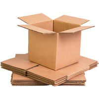 Triplast Single Wall Cardboard Boxes L10.1 x W10.1 x H10.1 cm, Brown, Pack of 25