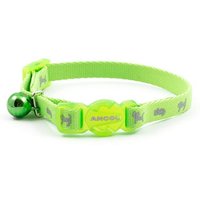 Ancol Safety Kitten Collar Hi-Vis Green