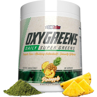 EHPlabs OxyGreens Greens Daily Wellness Support Powder Pineapple Flavour - 30 Servings