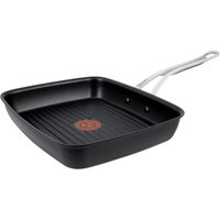 Tefal Jamie Oliver grillpan gietaluminium - 23 x 27 cm, zwart