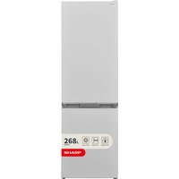 Sharp SJ-BB04DTXWE2-EN, 60/40, Combi Fridge Freezer with NanoFrost, 170x54cm, E Rated, White