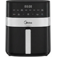 Midea MF-CN65E digitale airfryer, 6,5 L, zwart