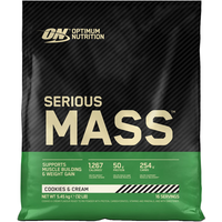 Optimum Nutrition Serious Mass koekjes & room 5,45 kg (16 porties)