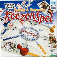 Clown Games Keezenspel dubbelzijdig bordspel - 2 tot 6 spelers