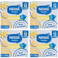 Nestlé - Baby custard vanille 8-36 maanden 4 *4 = 16 x 100 g