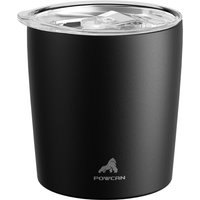 POWCAN by Meoky 8oz Milk Cup-Black