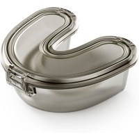 Compact Orthodontic Tray Box For Retainers And Half Dentures Practical Mouthguard Holder For Work Or School Use