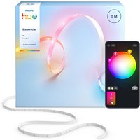 Philips Hue Essential LED Strip - 5m - Gekleurd licht - Dimbaar - Knip op maat- Bediening via onze app of met je stem