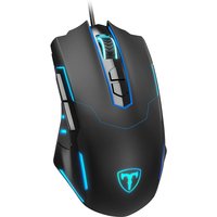 ET Gaming Mouse Wired, Gaming Mice Breathing RGB LED Plug Play High-Precision Adjustable 7200 DPI, 7 Programmable Buttons, Ergonomic Mouse for PC Laptop