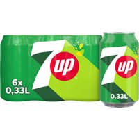 7UP normale sinaasappelfrisdrank - 6 x 330 ml