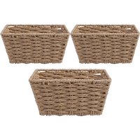 Set van 3 opbergmanden