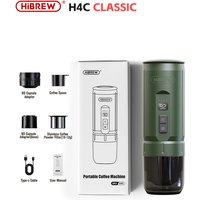 HiBREW H4C Portable Espresso Maker, Handheld Manual Coffee Machine for Camping, Travel & Home Use