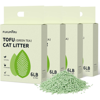 fukumaru Tofu Cat Litter (Green Tea) 2.7kg x 4 Bags