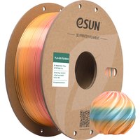 eSUN Regenboog Zijde PLA 3D Filamenten 1,75 mm - Drakenpaleis 1 kg, Zijde-Textuur, Regenboogkleur, Hoge Snelheid Printen 3D Materiaal voor de Meeste Printers