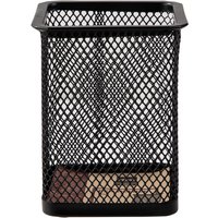 Deli Square Pen Holder, Office Desk Organizer, Black, 1-Unit