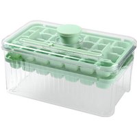 BJ Green Double-Layer Press-Type Ice Mold