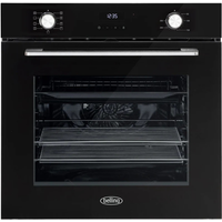 Belling BEL BI603MFC Single Electric Built-In Oven, Black, A Rated
