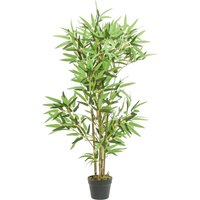 vidaXL Kunststof bamboeplant - 552 bladeren, 120 cm, groen