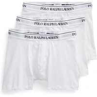 Ralph Lauren Stretch-Cotton Boxer Brief 3-Pack White/White/White