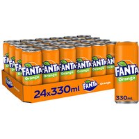 Fanta sinaasappelfrisdrank - 24 x 330 ml