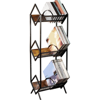 SRD Minimalist 3-Tier Out-On Vinyl Record Rack, New Year Sale , Top gift picks