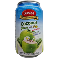 Sunlee kokossap met vruchtvlees - 310 ml