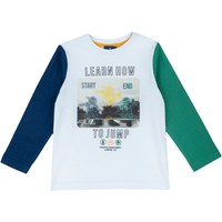 Chicco T-shirt met lange mouwen 110 wit