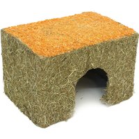 Rosewood Naturals Wintery Hay Cottage Activity Toy for Small Animals