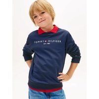 Tommy Hilfiger Essential sweatshirt kinderen genderinclusief schemering marineblauw 4
