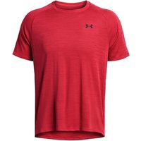 Under Armour Tech Textured Men's Short Sleeve T-Shirt - Red