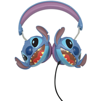 disney Lilo & Stitch - 3D 2-in-1 Bluetooth Wireless or Wired Mode Kids Headphones