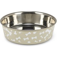 Petface Deli Bowl White Bones 21cm