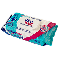 Virowall Antibacterial 70 Wipes for Skin and Surface