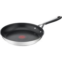 Tefal Jamie Oliver Kitchen Essentials koekenpan 28 cm, roestvrij staal, antiaanbaklaag, geschikt voor inductie