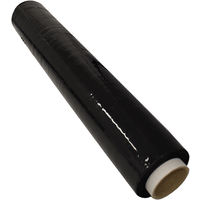 Triplast Pallet Wrap 500mm x 200m, 25mu Black 12 Rolls