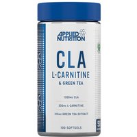Applied Nutrition CLA + L-Carnitine + Green Tea Fat Metabolism Softgels - 100 Softgels