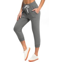 SPECIAL MAGIC Womens Capri Pants 0005 Dark greyM