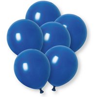Unique Party Latex Balloons, Royal Blue, 30cm, 10 Pack