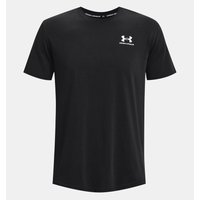 Under Armour Men's Logo Embroidered Heavyweight Short Sleeve - Black