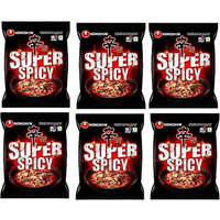 NongShim instant noedels Shin Red super pittig 6 x 120 g