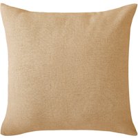 Deconovo faux linen cushion cover orange color 45*45cm 1pc