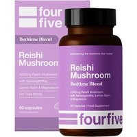 fourfive Reishi Mushroom Bedtime Blend 4000mg Sleep Capsules - 60 Capsules
