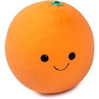 Petface Foodie Faces Latex Orange Dog Toy Large