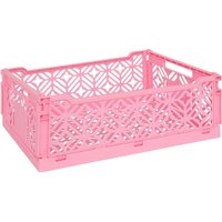 Atmosphera Vouwbare Opbergdoos - Roze, 40 x 30 x 15 cm