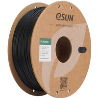 eSUN PLA-Basic 3D-printfilament 1,75 mm - Zwart 1 kg, Hoge snelheid & hoge kosteneffectiviteit geüpgraded PLA 3D-filament voor de meeste printers snelle levering