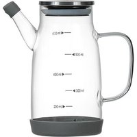 BJ 600ml Transparante Oliekan van Hoog Borosilicaatglas