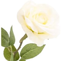 Candlelight Artificial Rose Flower Stem Peach 54cm