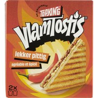 Top King VlamTosti's diepvries tosti's - 2 stuks